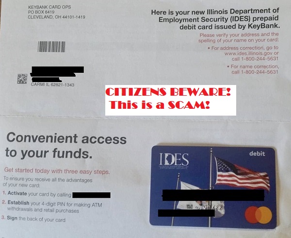 SHERIFF'S OFFICE SEES RISE IN IDENTITY THEFT SCAMS - CITIZENS BEWARE