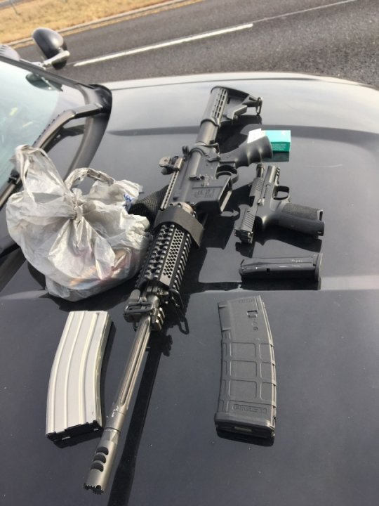 WEEKEND TRAFFIC STOPS RESULT IN MULTIPLE FELONY WEAPONS CHARGES
