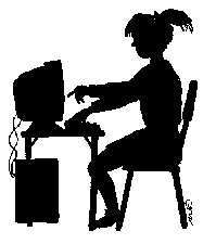 Internet Safety - Child Using Computer
